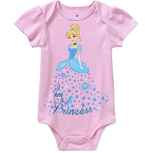 Robe body Cendrillon rose clair le cadeau de naissance idéal pour fille