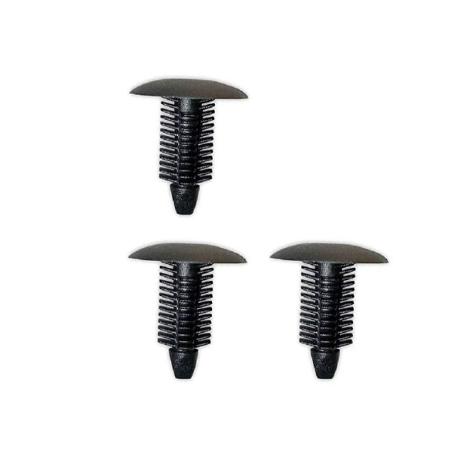 Nity wciskane samochodowe, 100/500 szt. Plastikowe klipsy, 10 mm średnica otworu, elementy mocujące zderzaka, nity plastikowe, klipsy do paneli wykończeniowych drzwi samochodowych(500x)