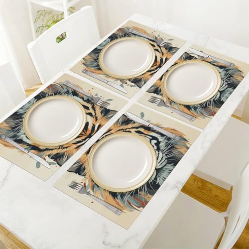 Sets de table en PVC thermorésistants et lavables pour protéger votre table
