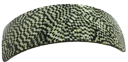 French Amie Curved Large Opera Handmade Strong Grip Celluloid Automatic Volume Hair Clip Barrette (Opera with Golden Clasp)