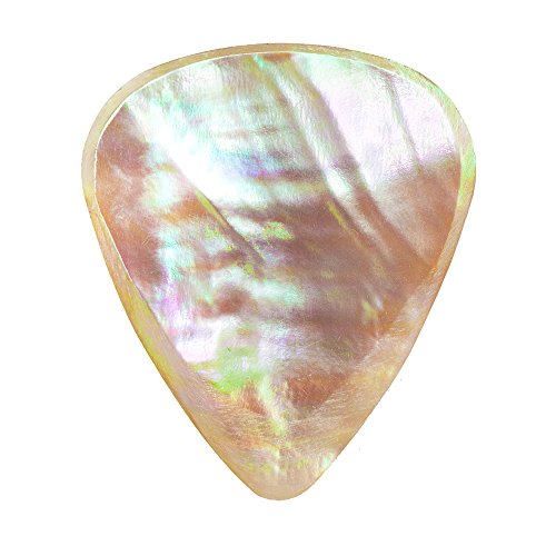 Plectre Greenlip abalone d'exception en nacre pour guitariste