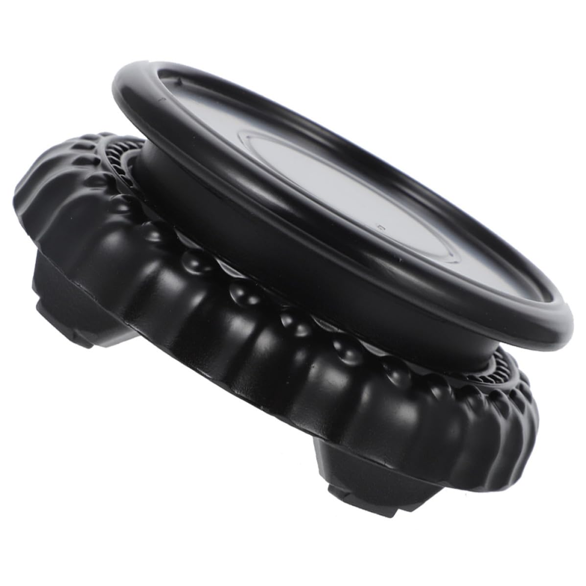 Support socle pour pot de fleurs FRCOLOR style rétro et rustique idéal pour salon et maison chaleureuse