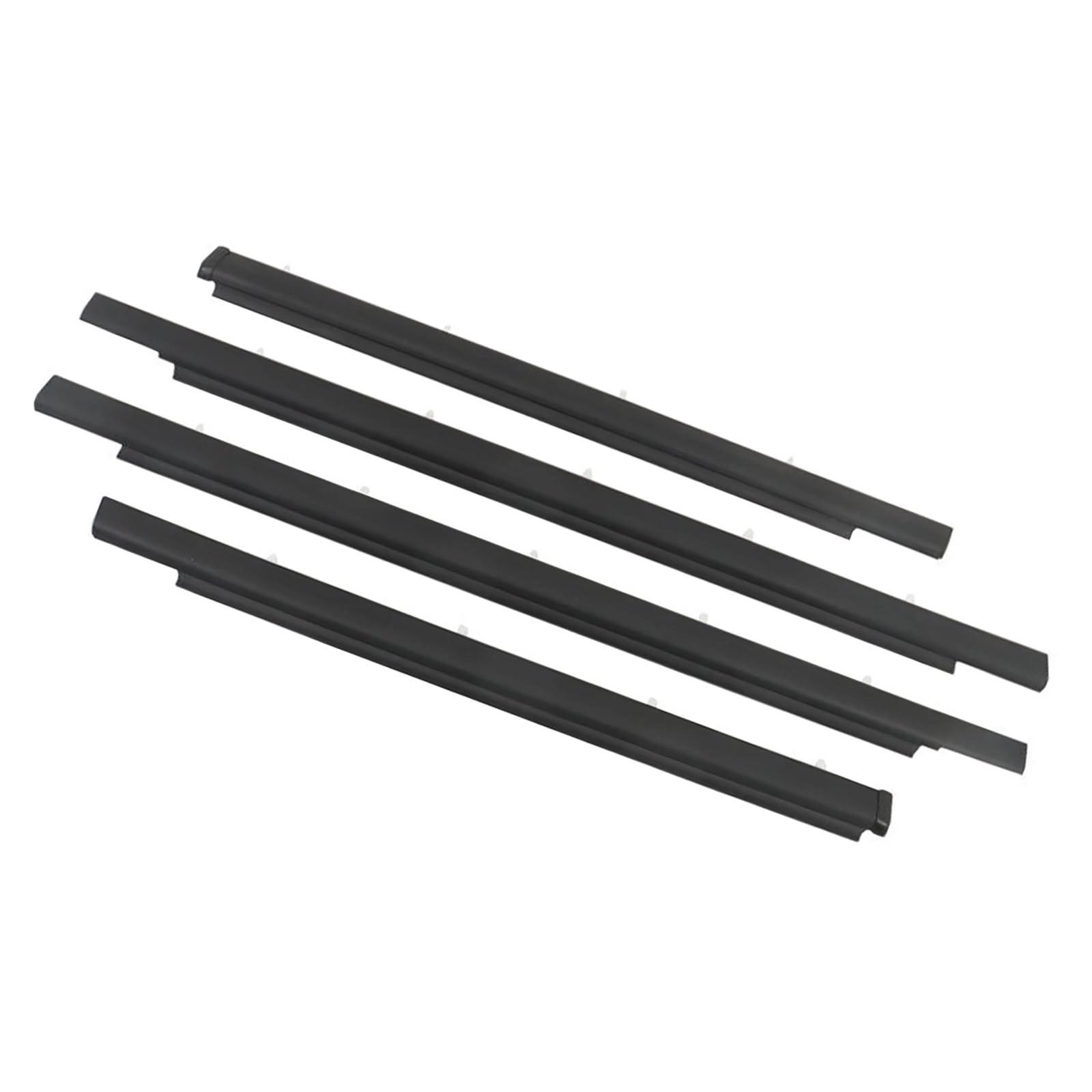 Glilar One Color Automotive Window Seals Compatible With Toyota For Sequoia 2001 2002 2003 2004 2005 2006 2007 Car Window Glass Sealed Strip Side Wheatherstrip 75710-0C010