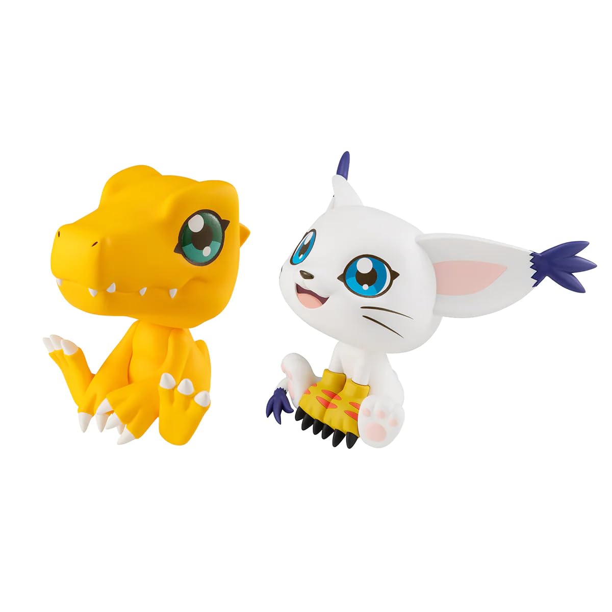 Megahouse - Digimon Adventure Look Up Series Tailmon & Agumon PVC Set, Multicolor, 7 inches tall - Image 3