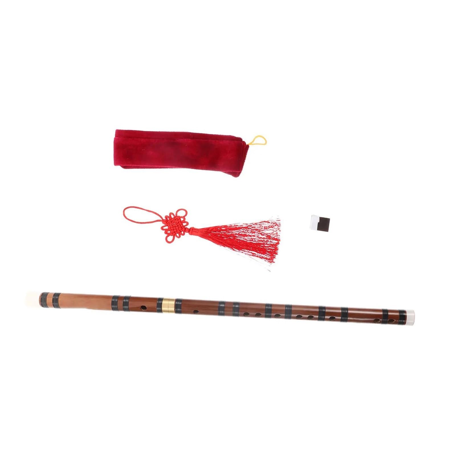 Flauta De Bambú Instrumento Adecuado Para Principiantes Portátil Ligero De Tono Suave Flauta Un Instrumento De Viento De Madera