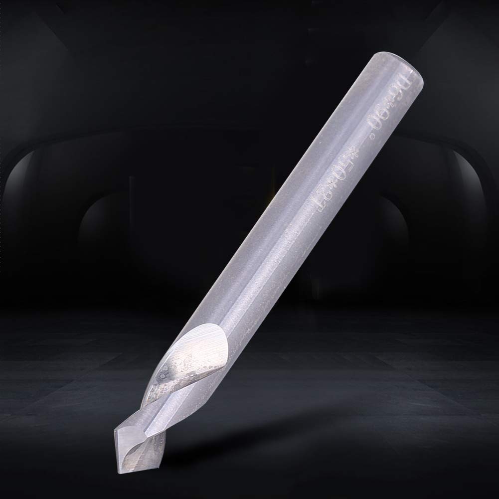 Spot Drill Anfasmesser Wolframstahl HRC 55 90 Grad Zentrierbits für Bohrmaschine