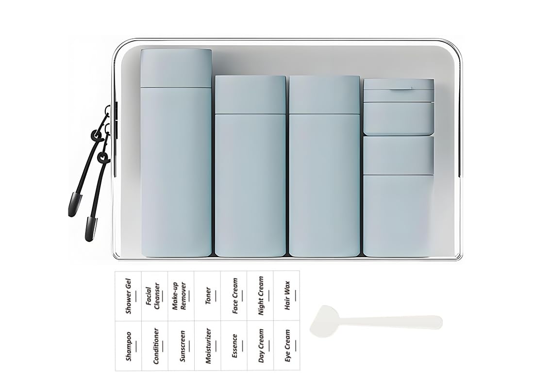 Sprigold 5 Pack Brief and Fashion Travel Bottles TSA Approved