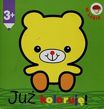 Paperback Juz koloruje! W lesie [Polish] Book