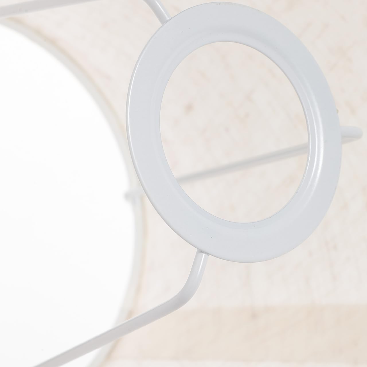 jojofuny Pantalla De LáMpara De Mesa E27 De Lino Beige, DiseñO Moderno Y Elegante, TamañO Inferior 19 Cm, Superior 13 Cm, Altura 17 Cm, Ideal Para DecoracióN En Hogar, Hoteles