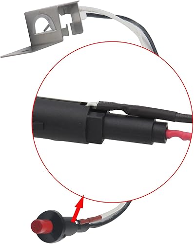 Miniatura 5 de 80463 - Kit de encendido de repuesto para Weber Traveler Portable 9010001 9013001 9020001 9030001 Q100 Q120 Q200 Q220 Q1000 Q2000, botón de