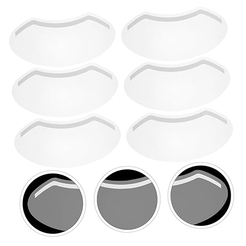 Miniatura 4 de 60pcs Hair Cutting for Boy Girl Transparent Visors for Hair Salon Makeup and Shower Use Prevents Eyes