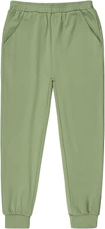 BIG ELEPHANT Pantalones De Chándal Para Niños Y Niñas (3 A 16 Años) – Algodón Transpirable, Con Bolsillos Y Cordón, Ideal Para Deporte Y Casa