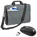 Produktbild Pedea "Lifestyle Notebooktasche mit Zubehörfach/Schultergurt (15,6 Zoll mit Maus, grau)