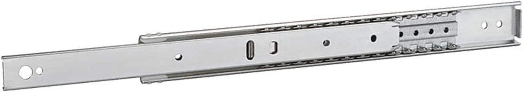 C204-A24-LRD,Accuride,3/4 Extension Drawer Slide, Latch Disconnect, 24in Length, 140 lb Load Rating, Polybag Includes Mounting Screws Pkg, Model 204A-LR