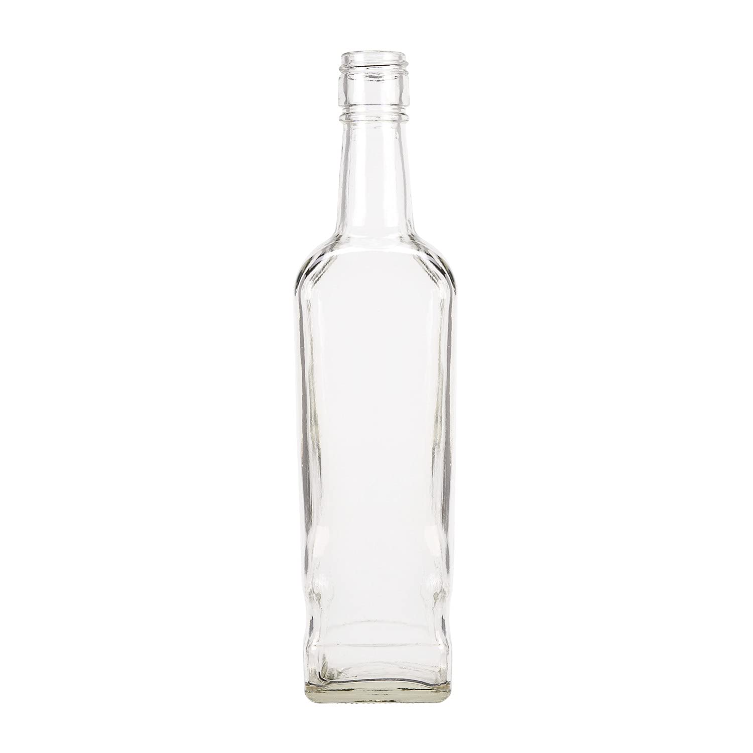 Set de 500 ml Botellas Walker 50 unidades, Bottles Glass Beverage Bottles – Botellas vacías de cristal para rellenar, botellas decorativas, vidrio elegante y moderno – botellas de vidrio (50, 500 ml)