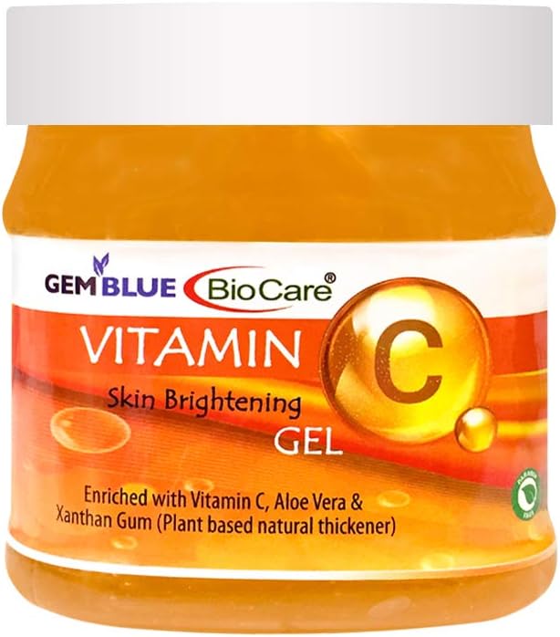 Gemblue Biocare Vitamin C Skin Brightening Gel Enriched with Vitamin C and Aleo vera, 500ml