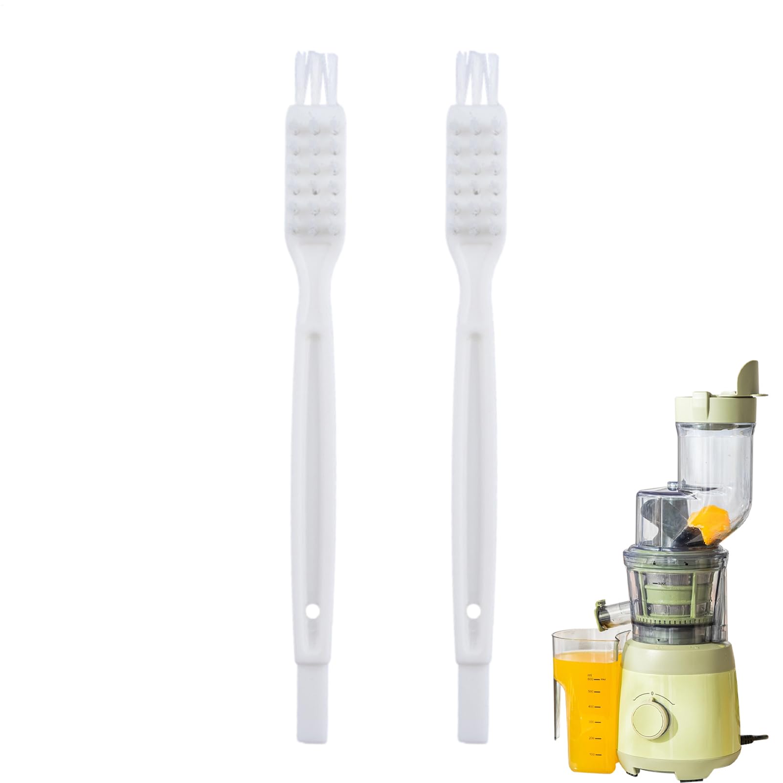 Cepillo de Limpieza para exprimidor de Frutas, Cepillo de Limpieza para máquina exprimidora, Cepillo Limpiador de Grietas Fino, Cepillo de Limpieza eficaz para exprimidor, Herramientas de Limpieza