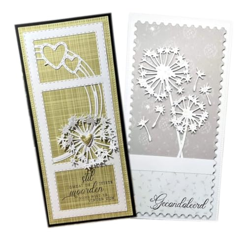 FAWENUCY Recortes para scrapbooking, conjunto de rede de moldura de camadas, matrizes de corte de me