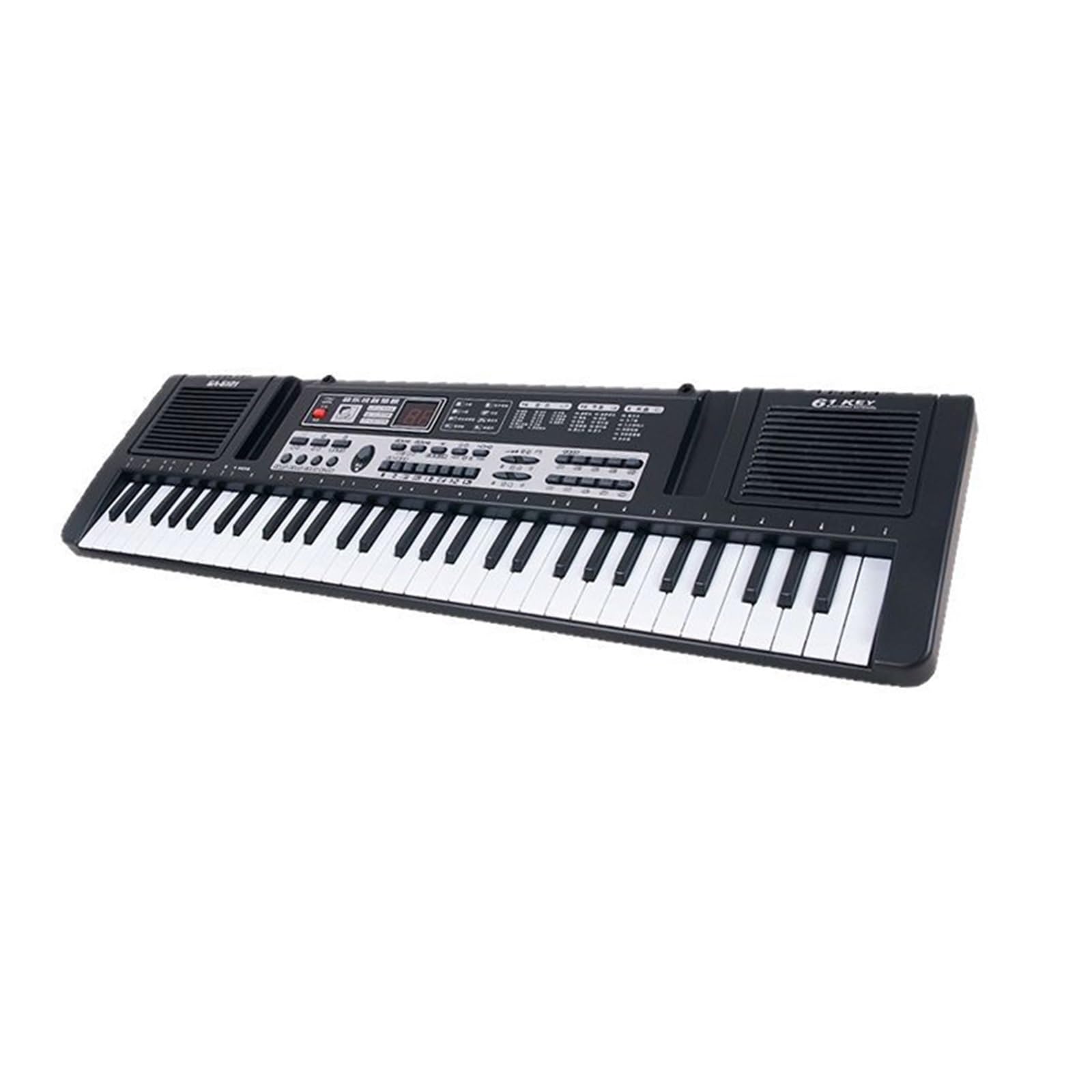 Pianino Elektroniczne 61 Klawiszowe Pianino Elektroniczne Z Inteligentnym Wyświetlaczem Cyfrowym I Podwójnym Trybem Zasilania