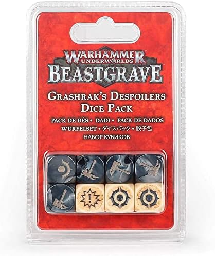 Games Workshop Warhammer Underworlds: Beastgrave – Grashrak's Despoilers Dice Pack image 2