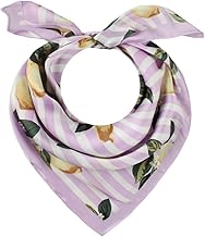 Majea - Small Square Imitation Silk Scarf 70 cm x 70 cm Headscarf Bandanas Scarves (880071)