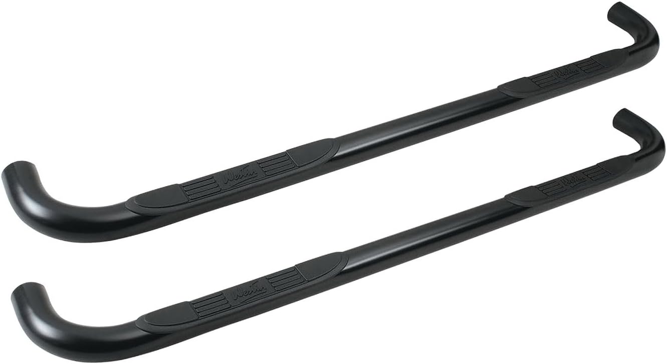 Westin 25-2755 Signature 3 Round Nerf Bars fits 2005-2021 Frontier Crew Cab Black Pair