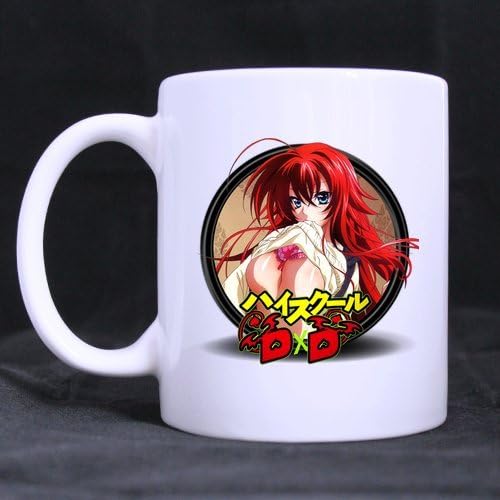 Japan Anime Cartoon Highschool DXD Sexy Girl Custom White Coffee Mug Tea Cup 11 OZ Office Home Cup (Printed on two sides)