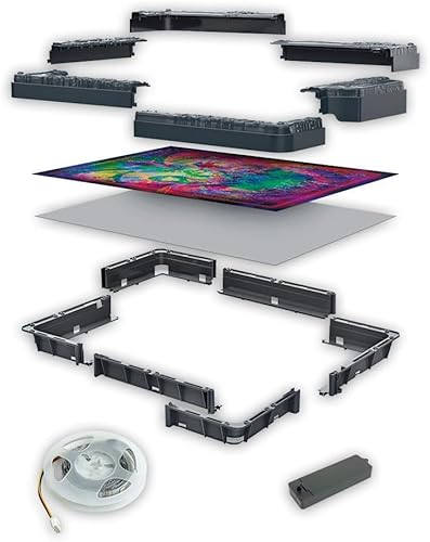 Puzzle 520 pièces Clementoni The Morphing Collection Stranger Things Cadre lumineux Vecna - vue 8