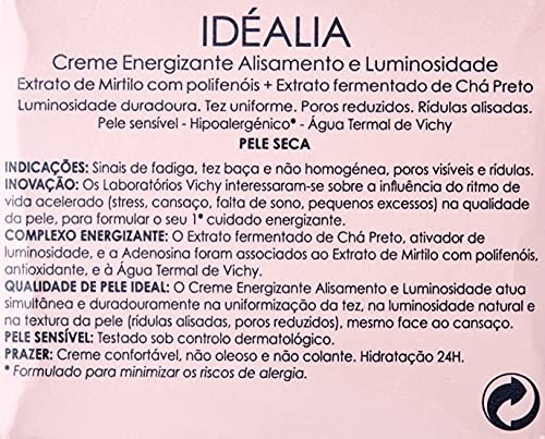 Vichy Idéalia Crema Energizzante Levigante e Illuminante Pelle Normale