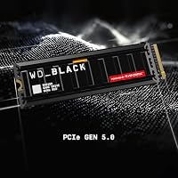 WD_Black SN8100 8 TB PCIe 5.0x4 NVMe M.2 SSD mit Kühlkörper, Lesegeschwindigkeiten von bis zu 14.900 MB/s, Schreibgeschwindigkeiten von bis zu 14.000 MB/s, TLC 3D CBA NAND – Ansicht 4
