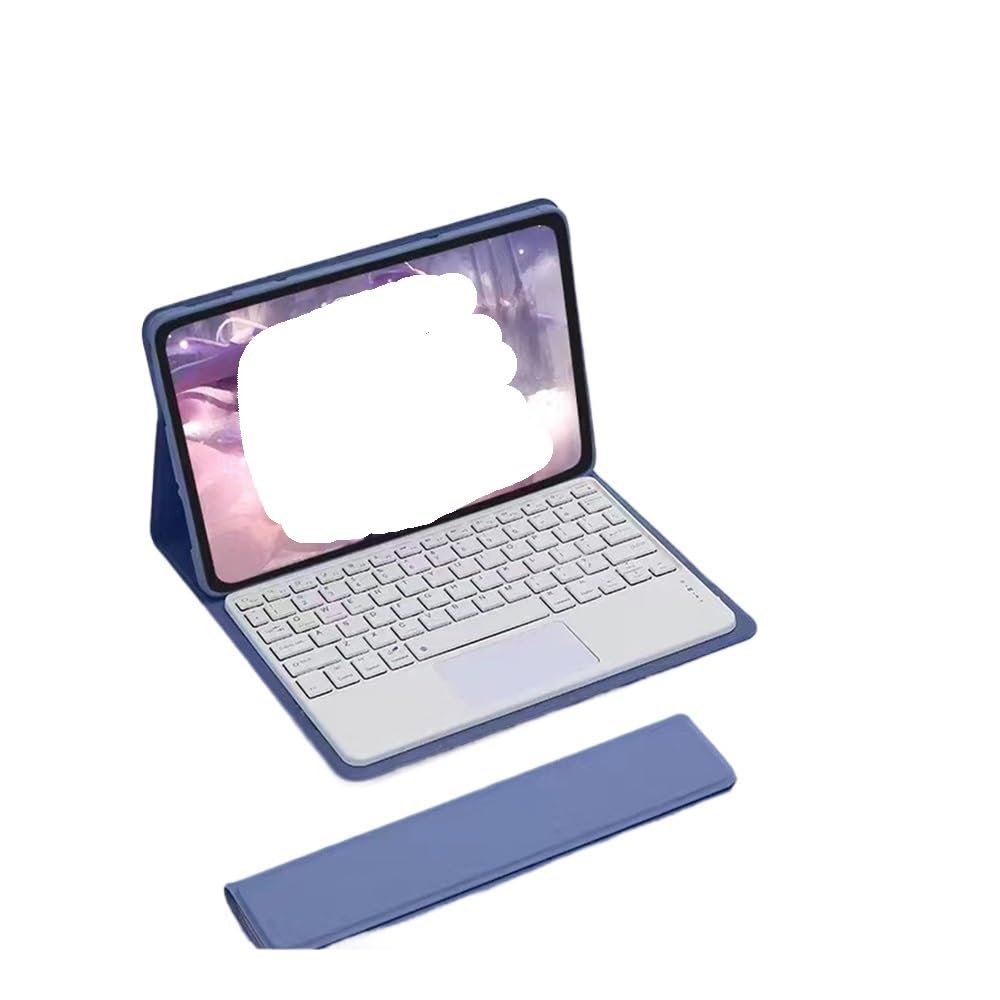 Juego de teclado y funda para iPad Pro de 11 pulgadas color gris con touchpad 7