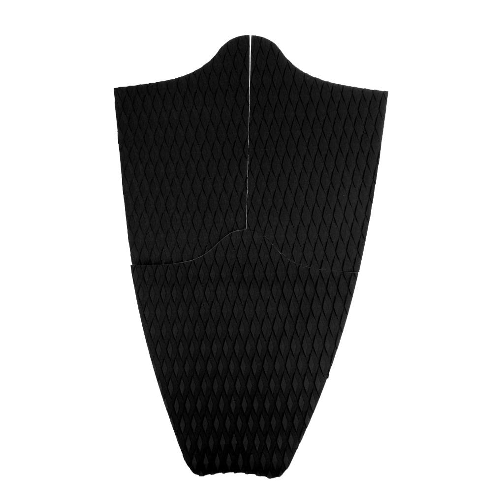 9 Piece EVA Surfboard Traction Pad Set for Paddleboarding, Black