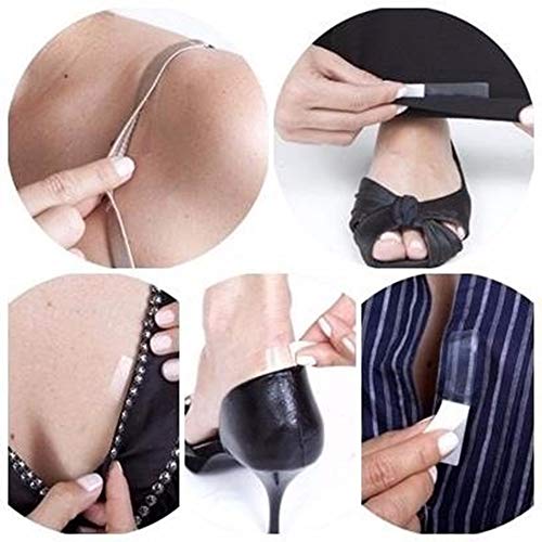 Tbwisher Fashion Beauty Tape Medical Quality for Sensitive Skins Double Sided Tape for Clothes and Body (3 tin x 30 Strip)… - Thumbnail 4