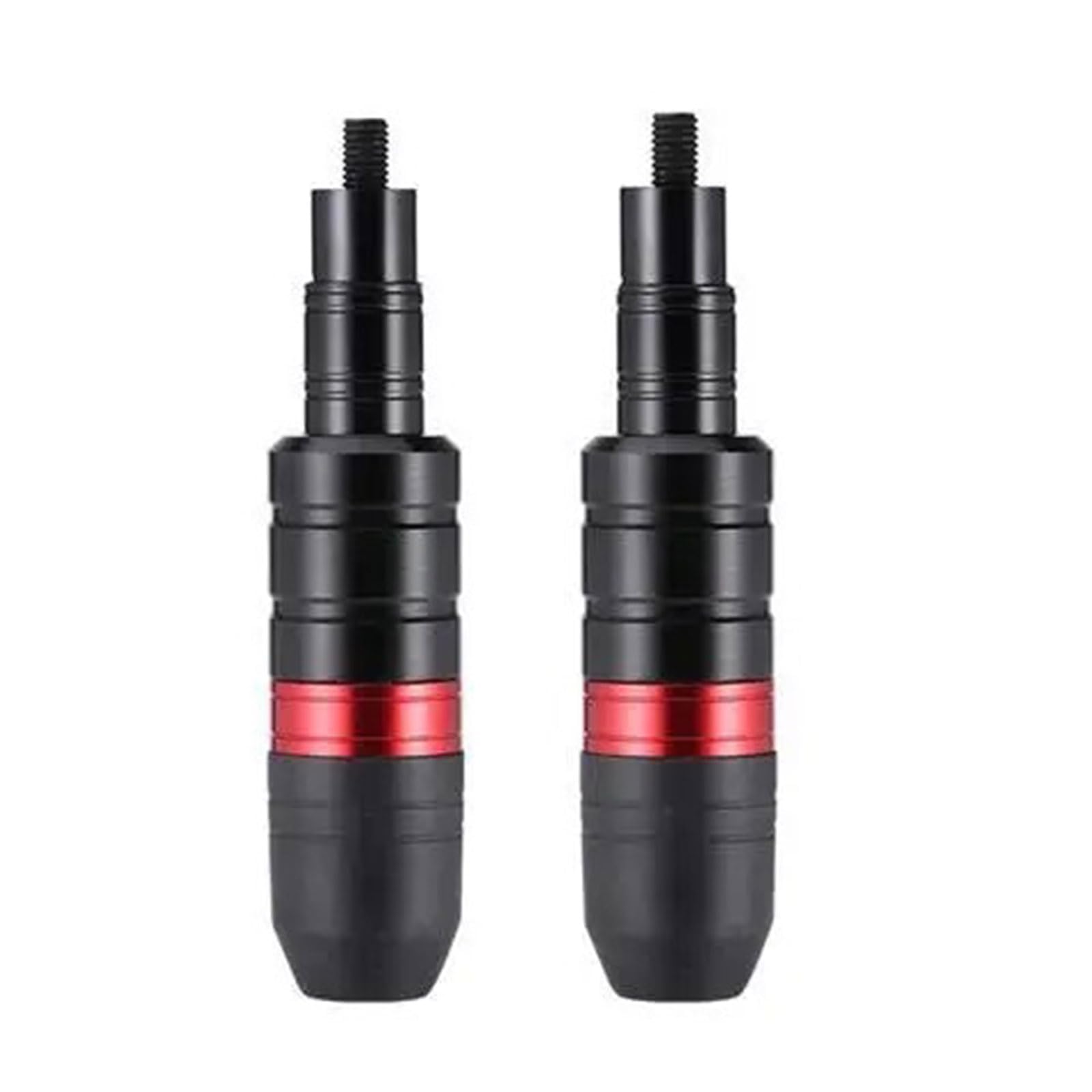 THOMIX 1pair Motorcycle Frame Sliders for Yamaha FJR1300 FJR 1300, CNC Aluminum Engine Shatter Crash Frame Slider Protector Bar 8mm Motorcycle Anti Falling Rod,C Red