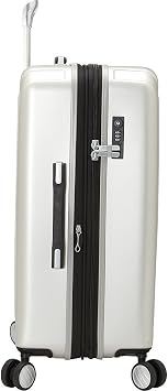 DELSEY PARIS Titanium Hardside Expandable Luggage with Spinner Wheels, Black Cherry Red, 2-Piece Set (21/25)