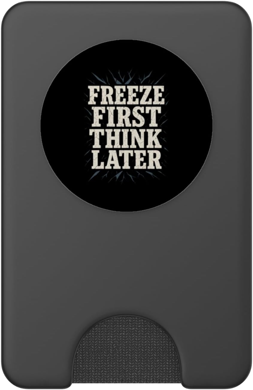 Cold Plunge Ritual Gift Ice Bath Culture Water Therapy PopSockets PopWallet for MagSafe image 2