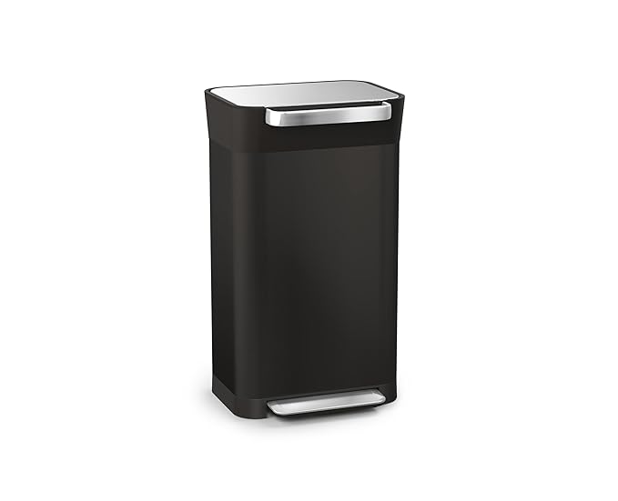 Joseph Joseph Intelligent Waste Titan Trash Can Compactor with Odor Filter