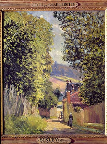 Impression Prints Toile Alfred Sisley pour Décoration Salon