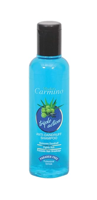 Carmino Triple Action Anti-Dandruff Shampoo 100ml (Pack of 2)