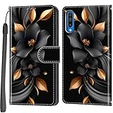 Handyhülle für Samsung Galaxy A50 / Galaxy A50s / Galaxy A30s Hülle, mit Standfunktion Kartenfächern Flip Klappbare Schutzhülle Hülle Kompatibel Samsung Galaxy A50 / A50s / A30s