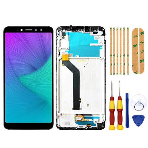 AiBaoQi For 5.99'' Xiaomi Redmi S2 LCD&Touch Screen Digitizer with Frame Assembly LCD Screen Display replacment Tools 5.99 Inch (Black with Frame)