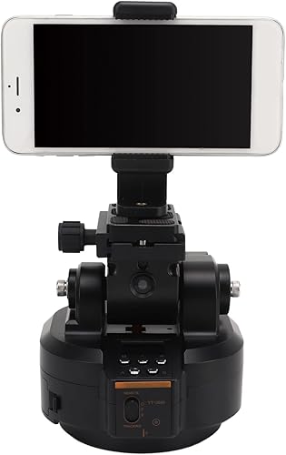 Miniatura 6 de Cabezal de trípode, cámara panorámica de 360° con tornillo de 1/4 pulgadas, orificio de tornillo de 1/4 pulgadas, para teléfonos móviles, micro