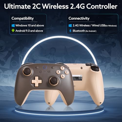 image for 8Bitdo Ultimate 2C Wireless Controller for Windows PC and Android, wit