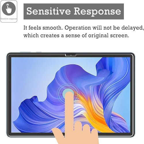 Image of VERTUS Premium Tempered Glass Screen Protector for Honor Pad X8 (10.1 inch inch) (2022) / X8 Lite 10.1 inch 2023 / Huawei MatePad T10 9.7 inch / T10s 10.1 inch with Anti-Scratch & Smudge Proof Coating