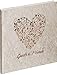 Produktbild Pagna Gästebuch 245x245mm Sweet Heart Gold 180S, Pappe, 24.5 x 24.5 x 1.7 cm