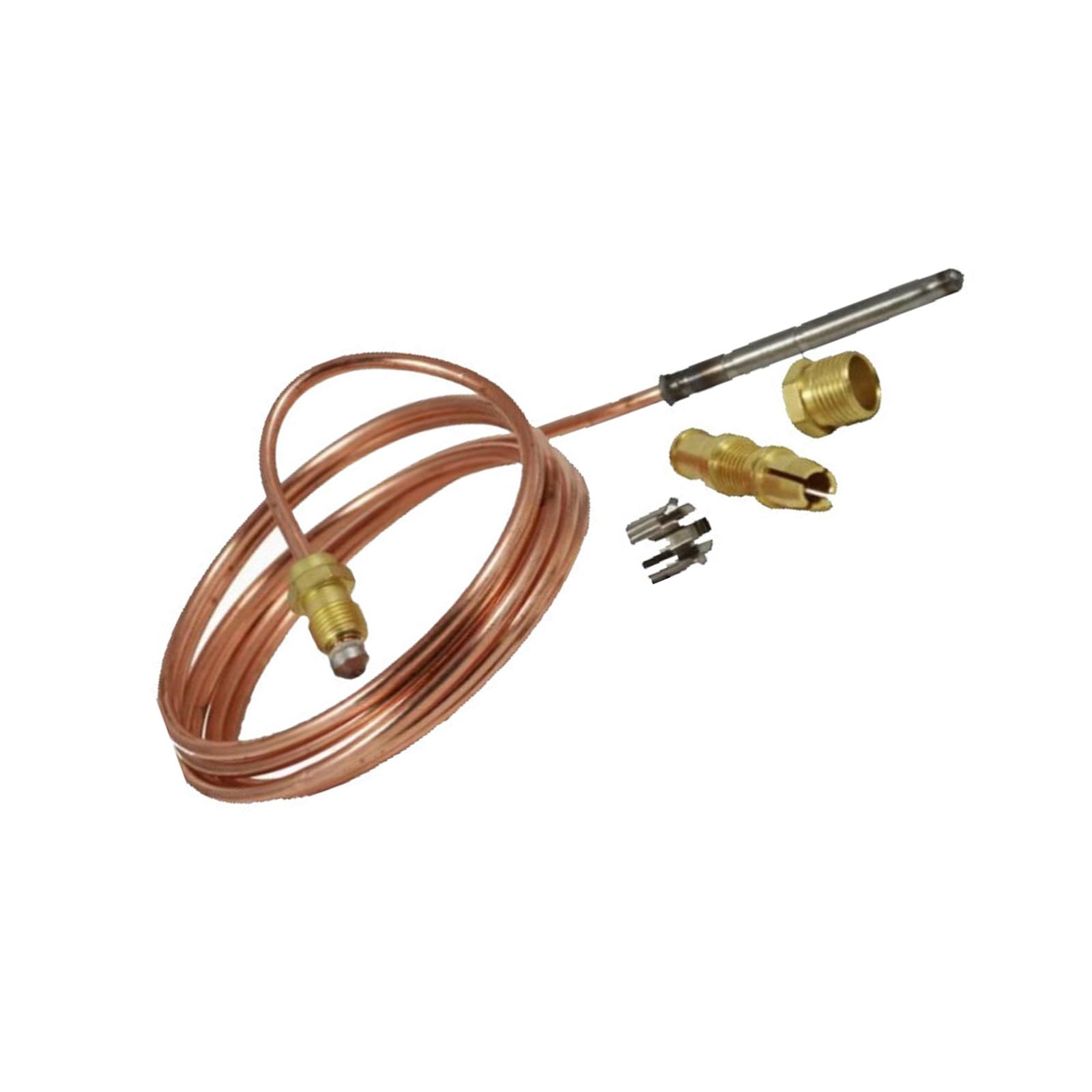 HDOYTXXM Efficient Replacement Thermocouple for Warmers and Heaters 90cm Copper Alloy Construction Washer Thermocouple