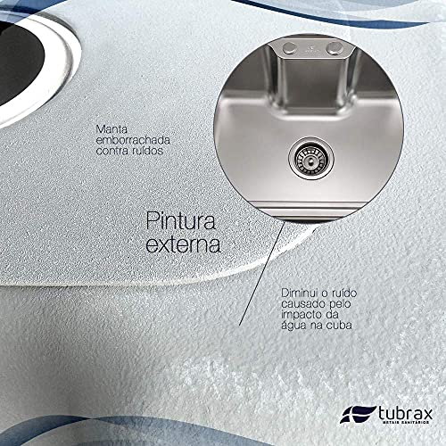 Cuba Cozinha Gourmet Aço Inox Luxo C/ Acessórios Tubrax