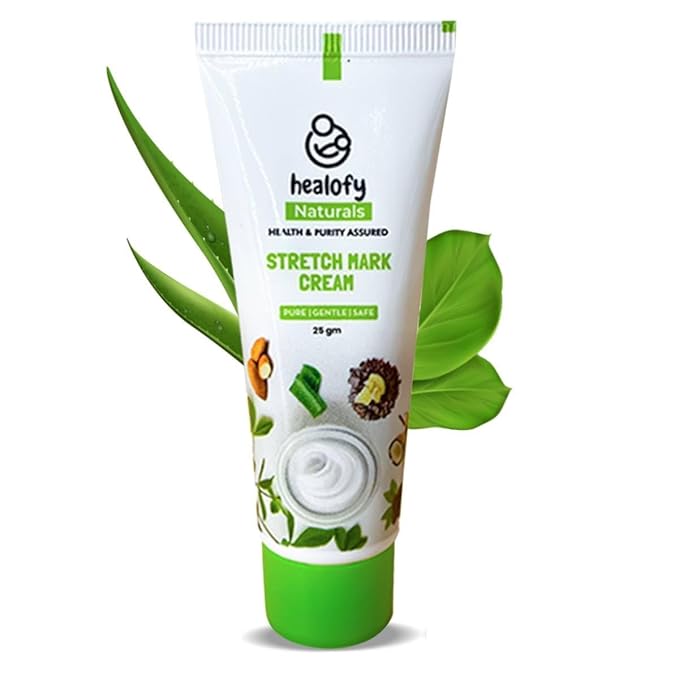 Healofy Naturals Stretch Mark Cream for Women (25g) – Reduce, Prevent & Heal at Rs. 99