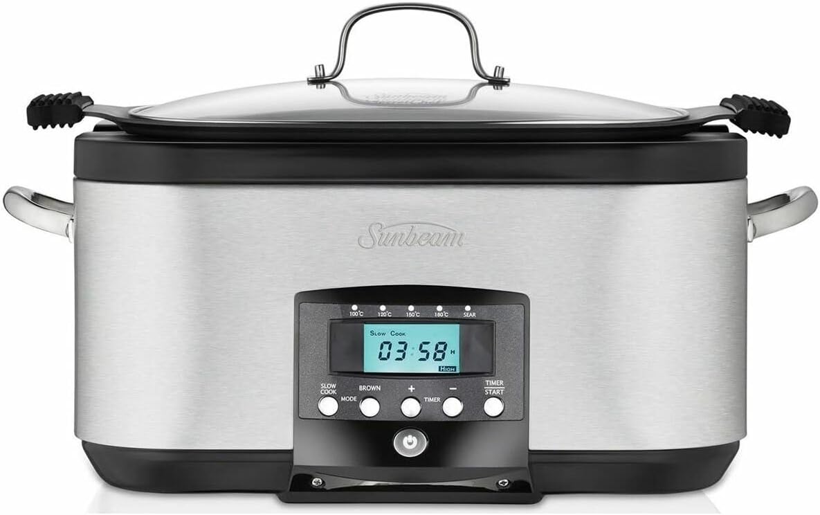Sunbeam HP8555 SecretChef Electronic Sear & Slow Cooker 5.5L (68