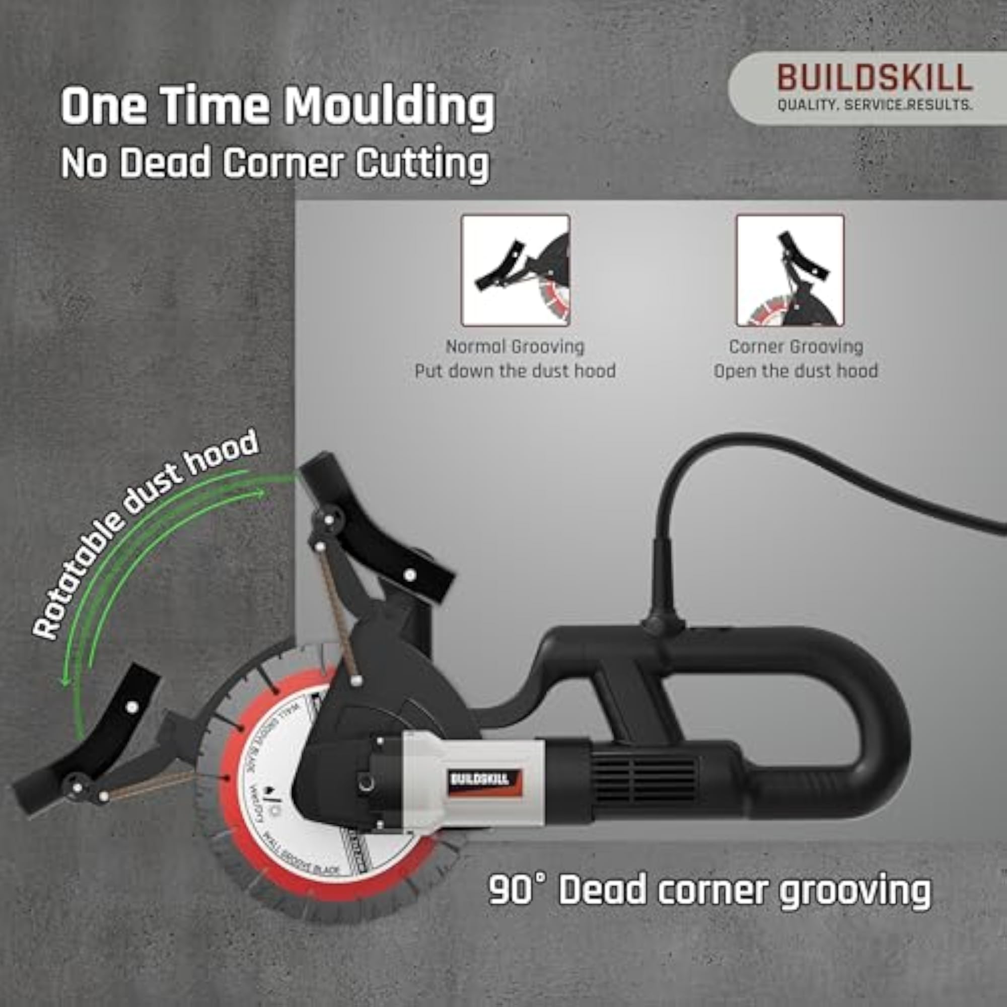 Lightweight Brushless Wall Chaser Machine